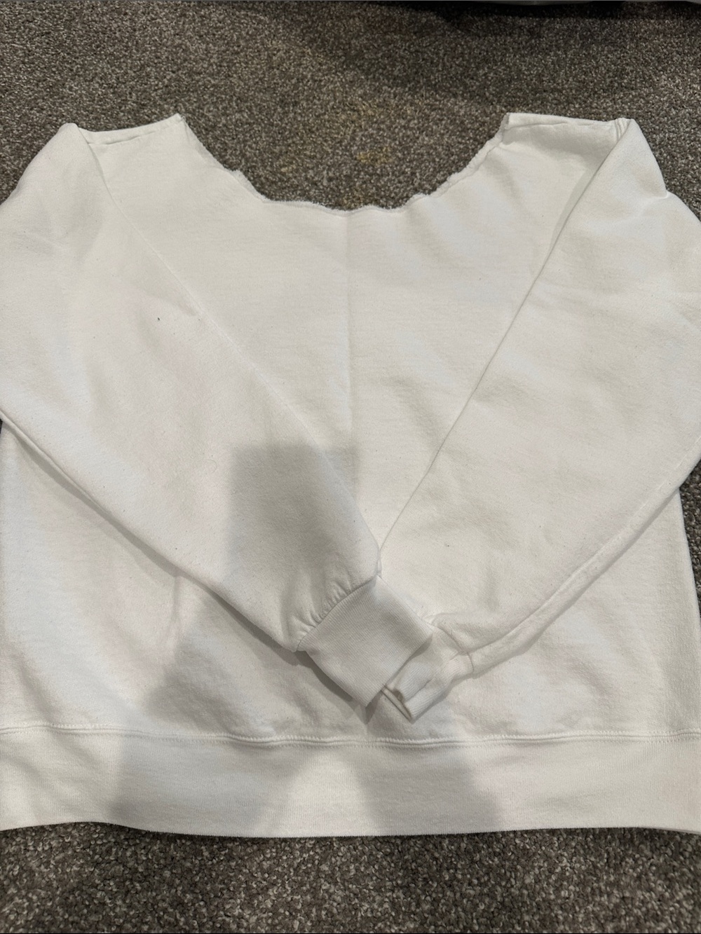 Custom cut off the shoulder